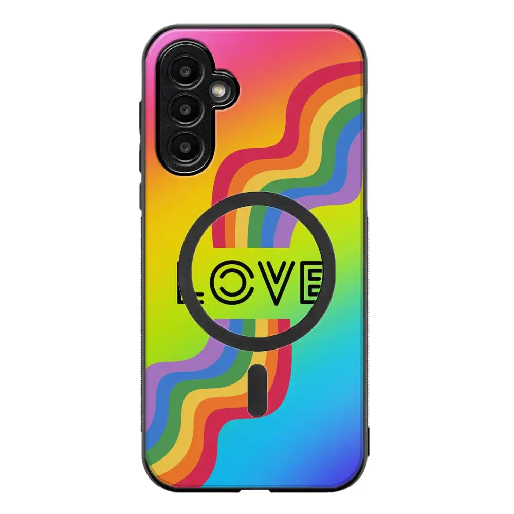 Samsung Galaxy A04s pride suojakuoret - Love