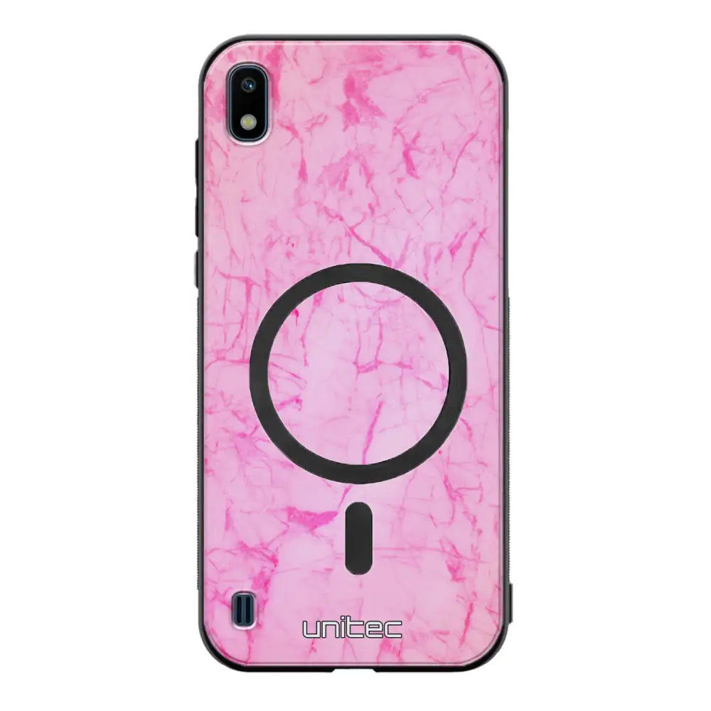 Samsung Galaxy A10 marmori suojakuoret - Light Pink Marble