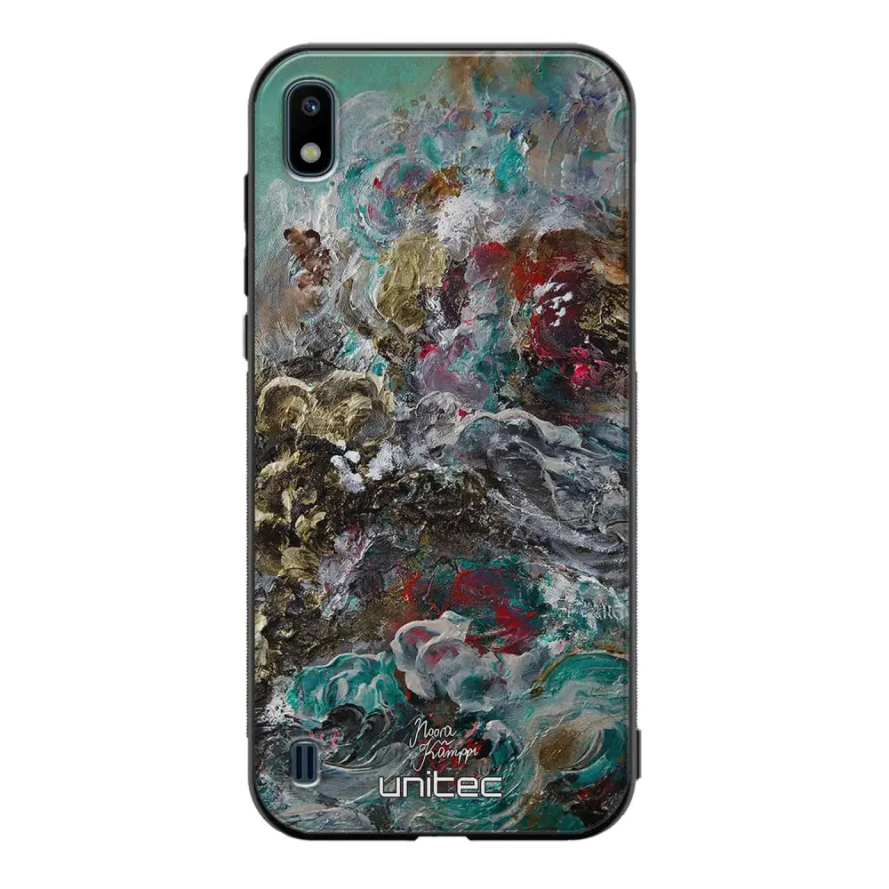 Samsung Galaxy A10 modern art suojakuoret - Heart Knows - Noora Kämppi - Ei