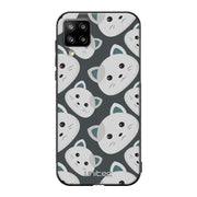 Samsung Galaxy A12 kissa suojakuoret - Kittens - Ei