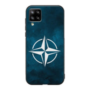 Samsung Galaxy A12 nato suojakuoret - Sininen - Ei