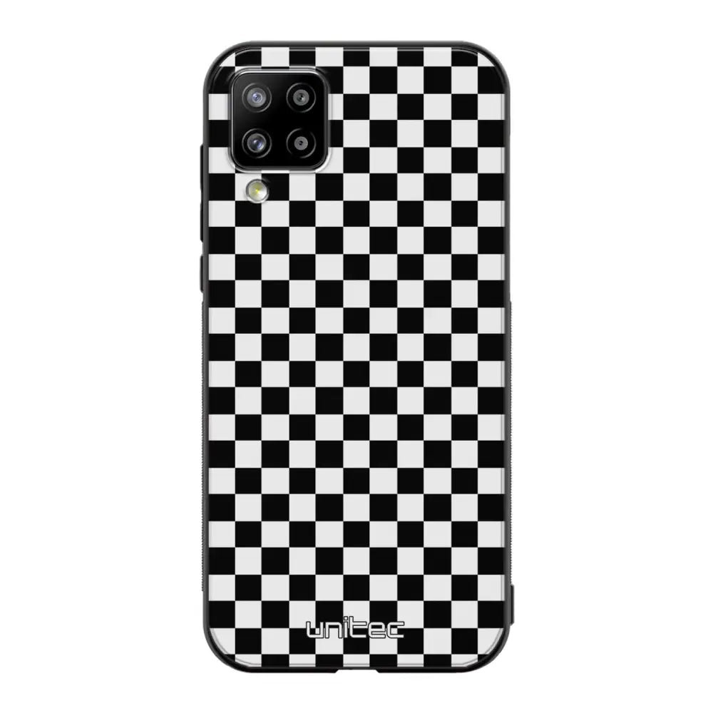 Samsung Galaxy A12 suojakuoret - Black And White - Ei