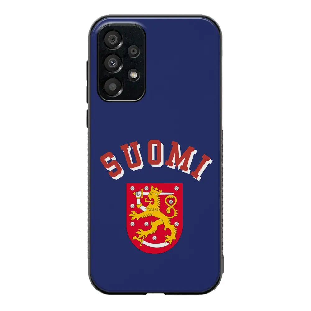 Samsung Galaxy A13 4G jääkiekko suojakuoret - Leijonat Suomi - Ei