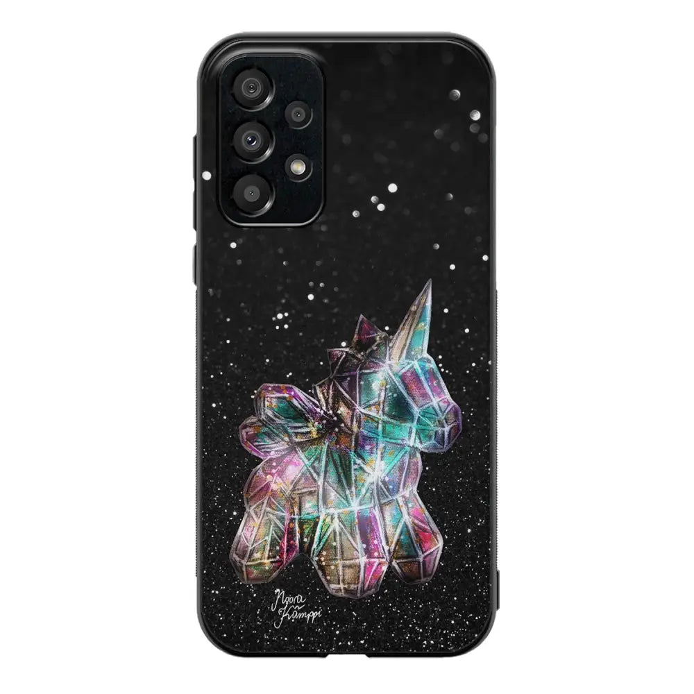 Samsung Galaxy A13 4G unicorn suojakuoret - Valkoinen - Noora Kämppi - Ei