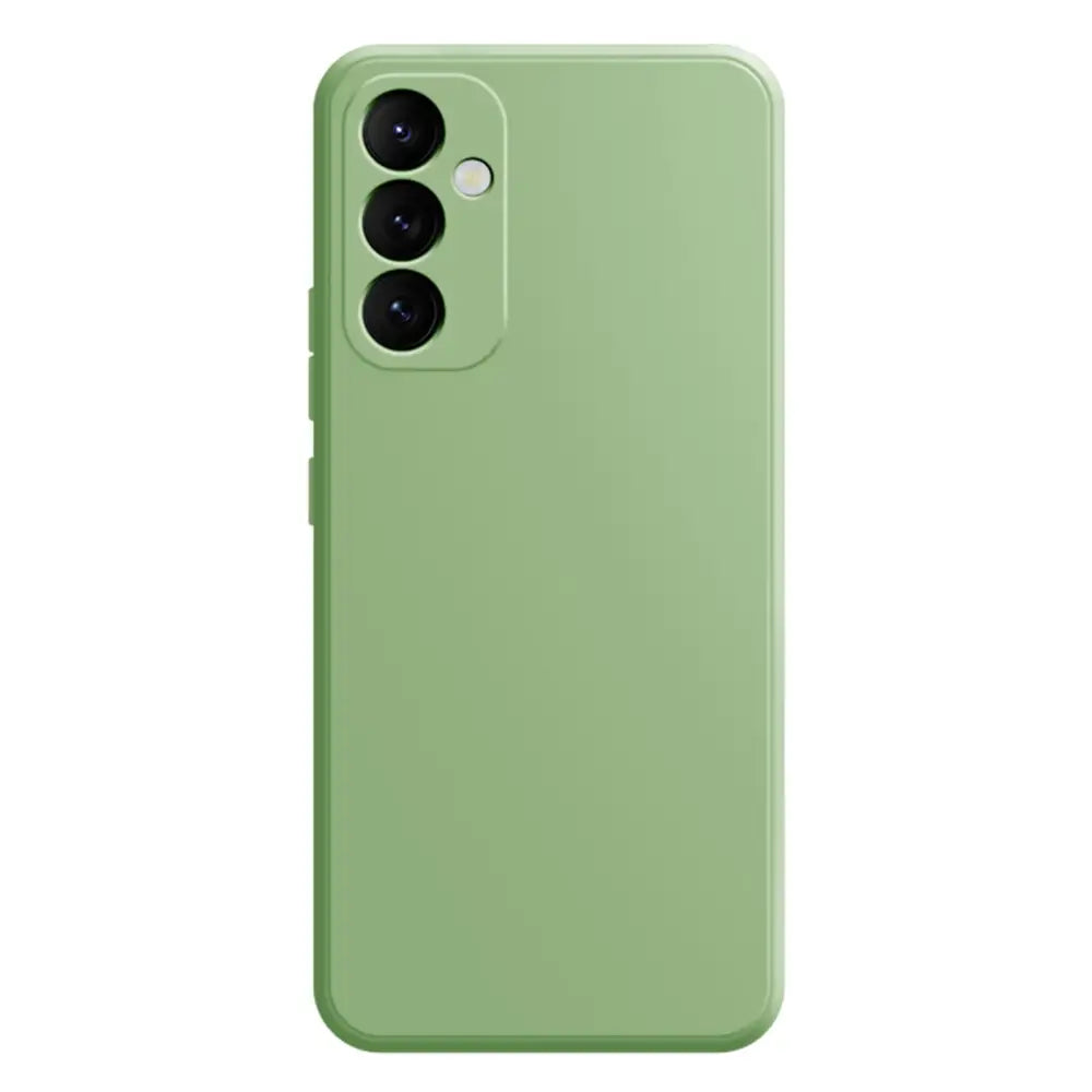 Samsung Galaxy A15 Silikoni suojakuori - Vihreä