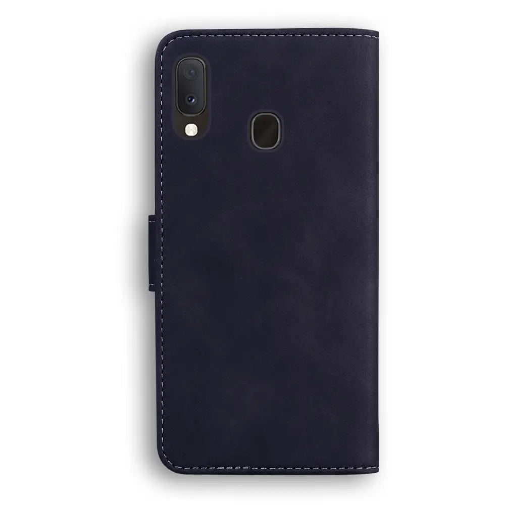 Samsung Galaxy A20e Lompakko Suojakuori Musta