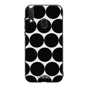 Samsung Galaxy A20e pallo suojakuoret - Musta Pallo - Ei