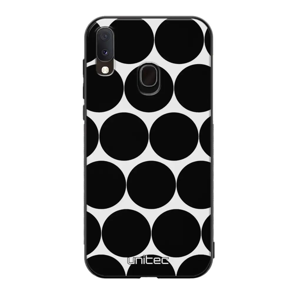 Samsung Galaxy A20e pallo suojakuoret - Musta Pallo - Ei