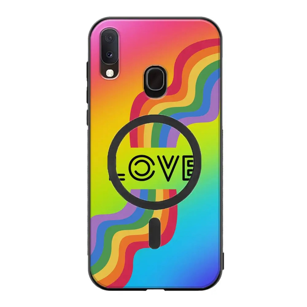 Samsung Galaxy A20e pride suojakuoret - Love