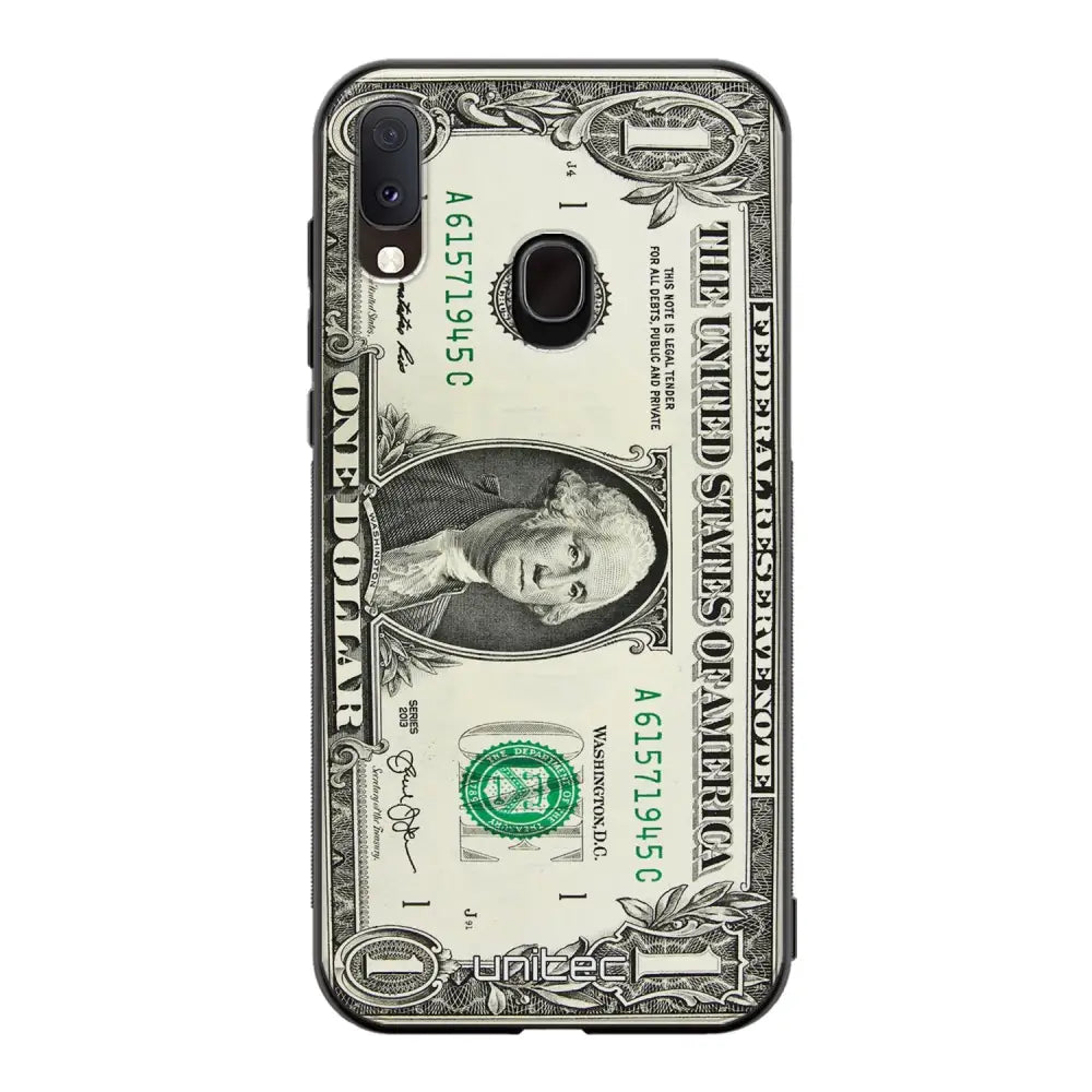 Samsung Galaxy A20e seteli suojakuoret - Dollar - Ei