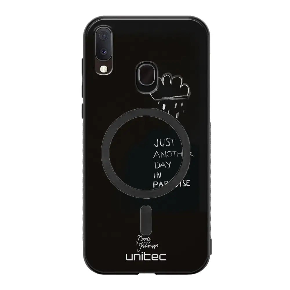 Samsung Galaxy A20e surrealistic sadness suojakuoret - Just Another Day - Noora Kämppi