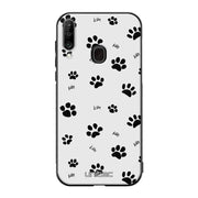 Samsung Galaxy A20s kissa suojakuoret - Cat Paws - Ei