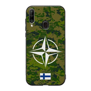 Samsung Galaxy A20s nato suojakuoret - Camo Suomi - Ei