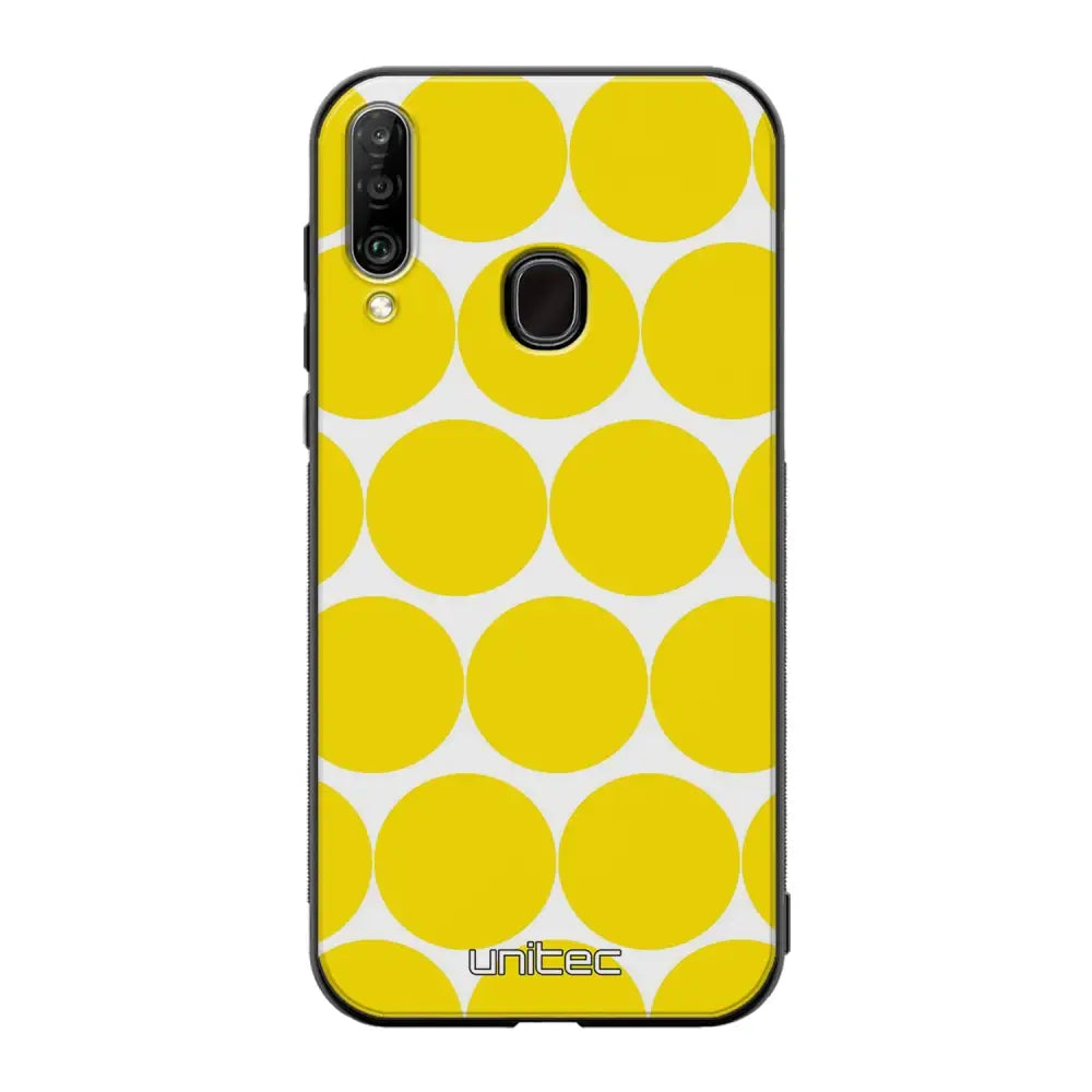 Samsung Galaxy A20s pallo suojakuoret - Keltainen Pallo - Ei