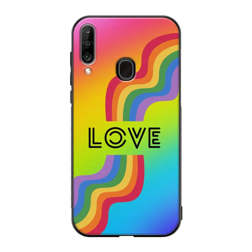 Samsung Galaxy A20s pride suojakuoret - Love - Ei