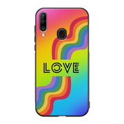 Samsung Galaxy A20s pride suojakuoret - Love - Ei