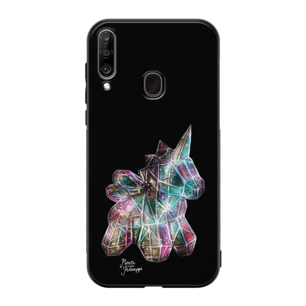 Samsung Galaxy A20s unicorn suojakuoret - Musta - Noora Kämppi - Ei