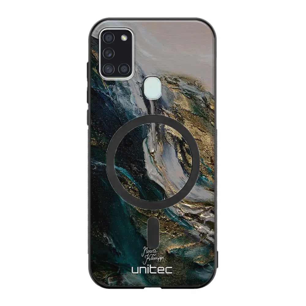 Samsung Galaxy A21s luonnon lumo suojakuoret - Runaway - Noora Kämppi