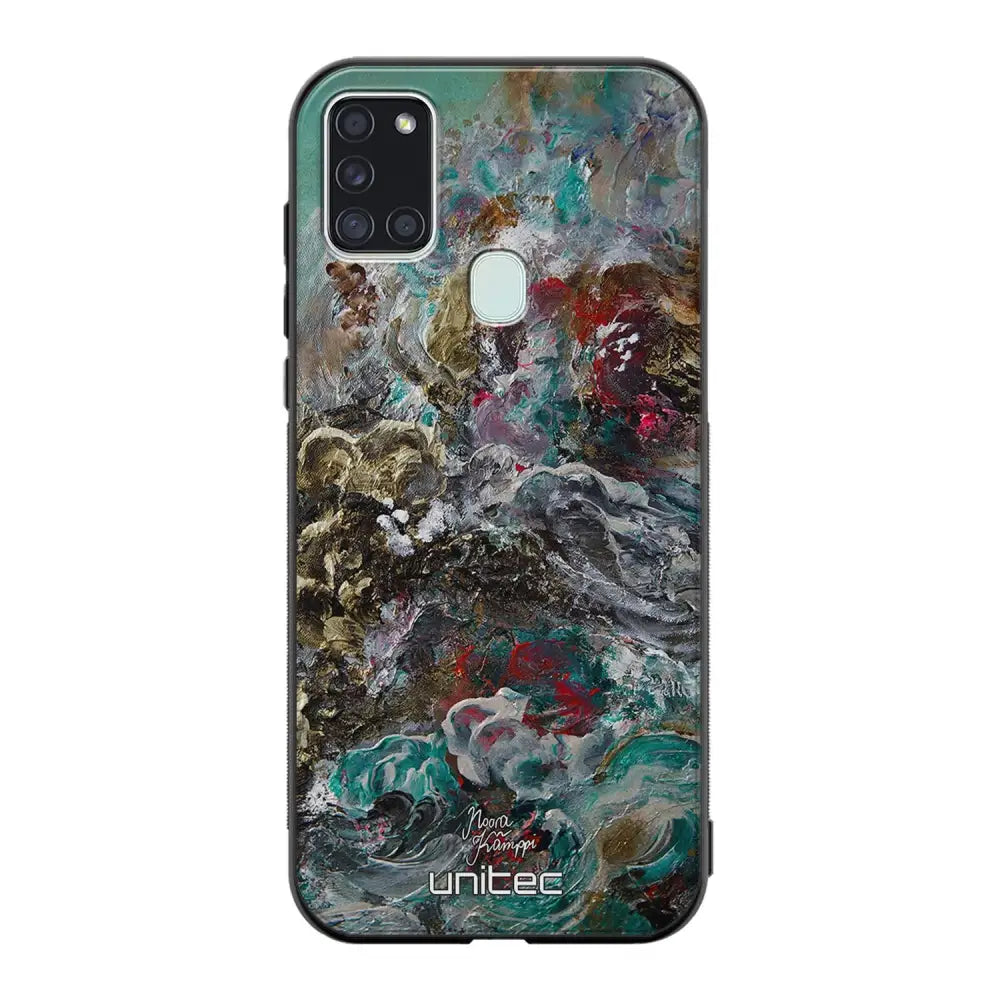 Samsung Galaxy A21s modern art suojakuoret - Heart Knows - Noora Kämppi - Ei