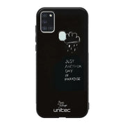 Samsung Galaxy A21s surrealistic sadness suojakuoret - Just Another Day - Noora Kämppi - Ei