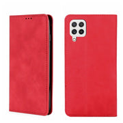 Samsung Galaxy A22 5G Unitec Lompakko Suojakotelo Punainen