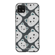 Samsung Galaxy A22 kissa suojakuoret - Kittens - Ei