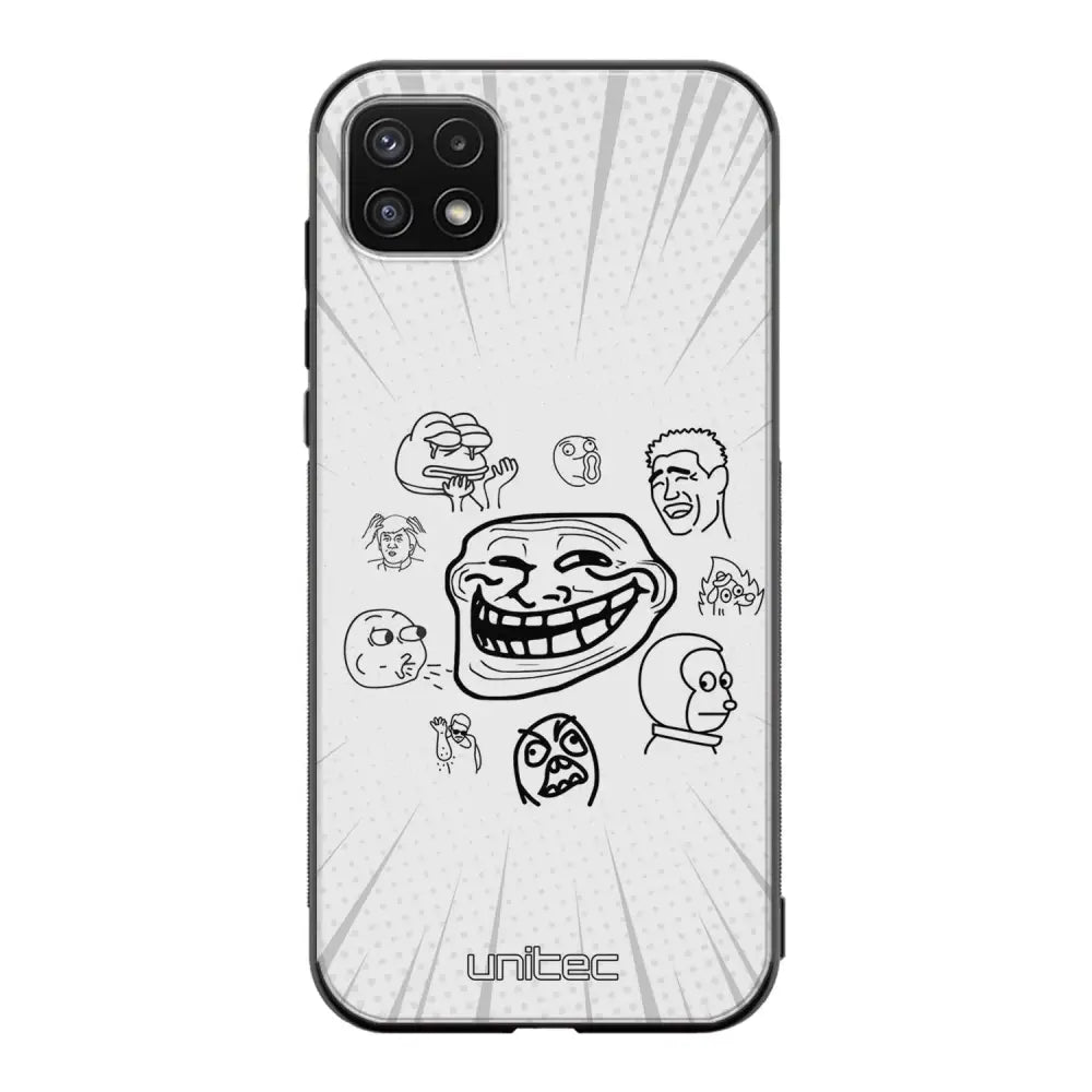 Samsung Galaxy A22 meemi suojakuoret - Meemi - Ei