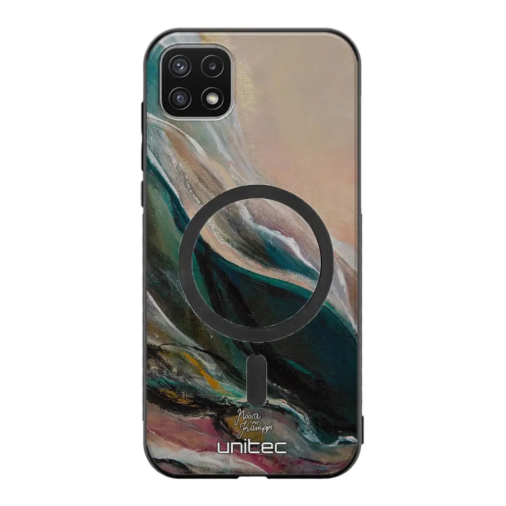 Samsung Galaxy A22 modern art suojakuoret - Nudge - Noora Kämppi