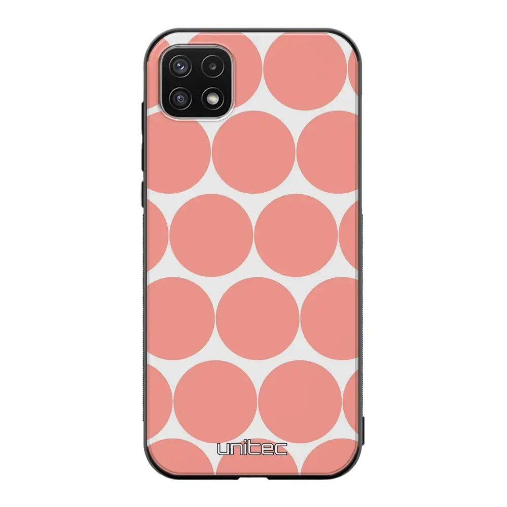 Samsung Galaxy A22 pallo suojakuoret - Pinkki Pallo - Ei