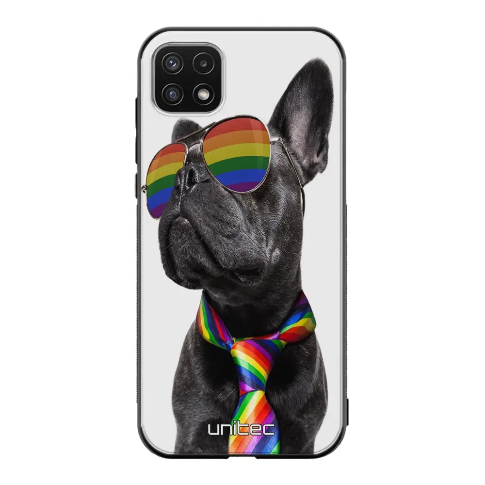 Samsung Galaxy A22 pride suojakuoret - Pride Dog - Ei