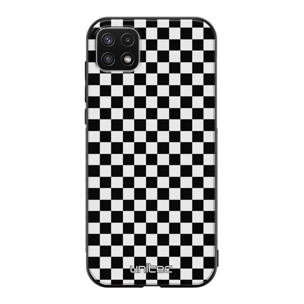 Samsung Galaxy A22 suojakuoret - Black And White - Ei