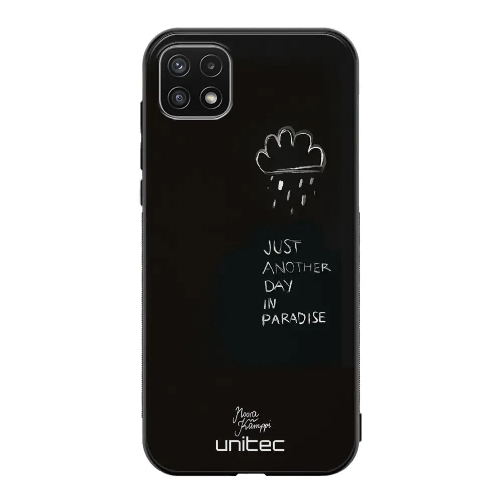Samsung Galaxy A22 surrealistic sadness suojakuoret - Just Another Day - Noora Kämppi - Ei