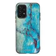 Samsung Galaxy A23 marmori suojakuoret - Turquoise Marble - Ei