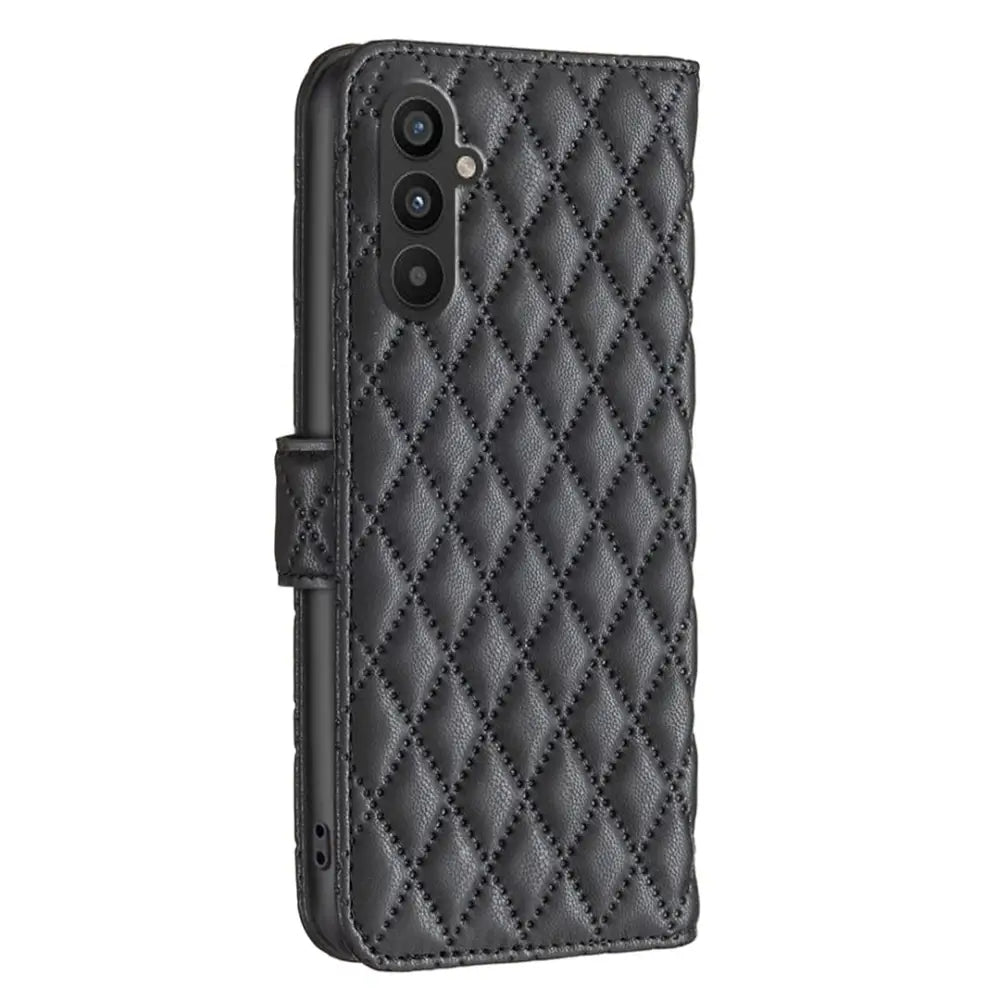 Samsung Galaxy A25 5G Lompakko suojakotelo - Musta Timantti