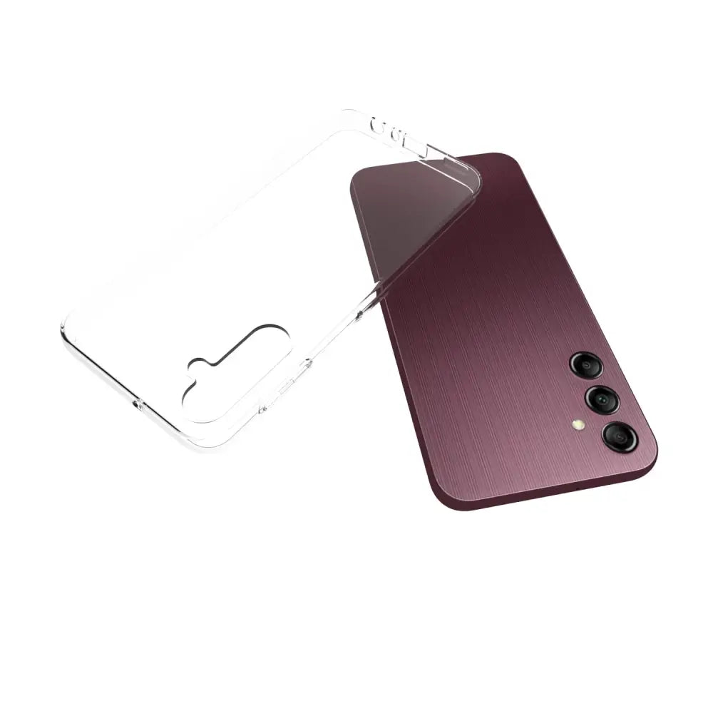 Samsung Galaxy A25 5G Silikoni suojakuori - Läpinäkyvä