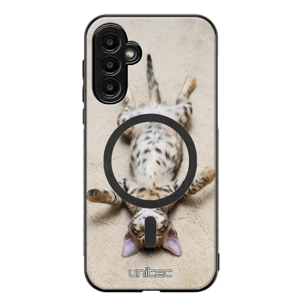 Samsung Galaxy A25 kissa suojakuoret - Relaxing Cat