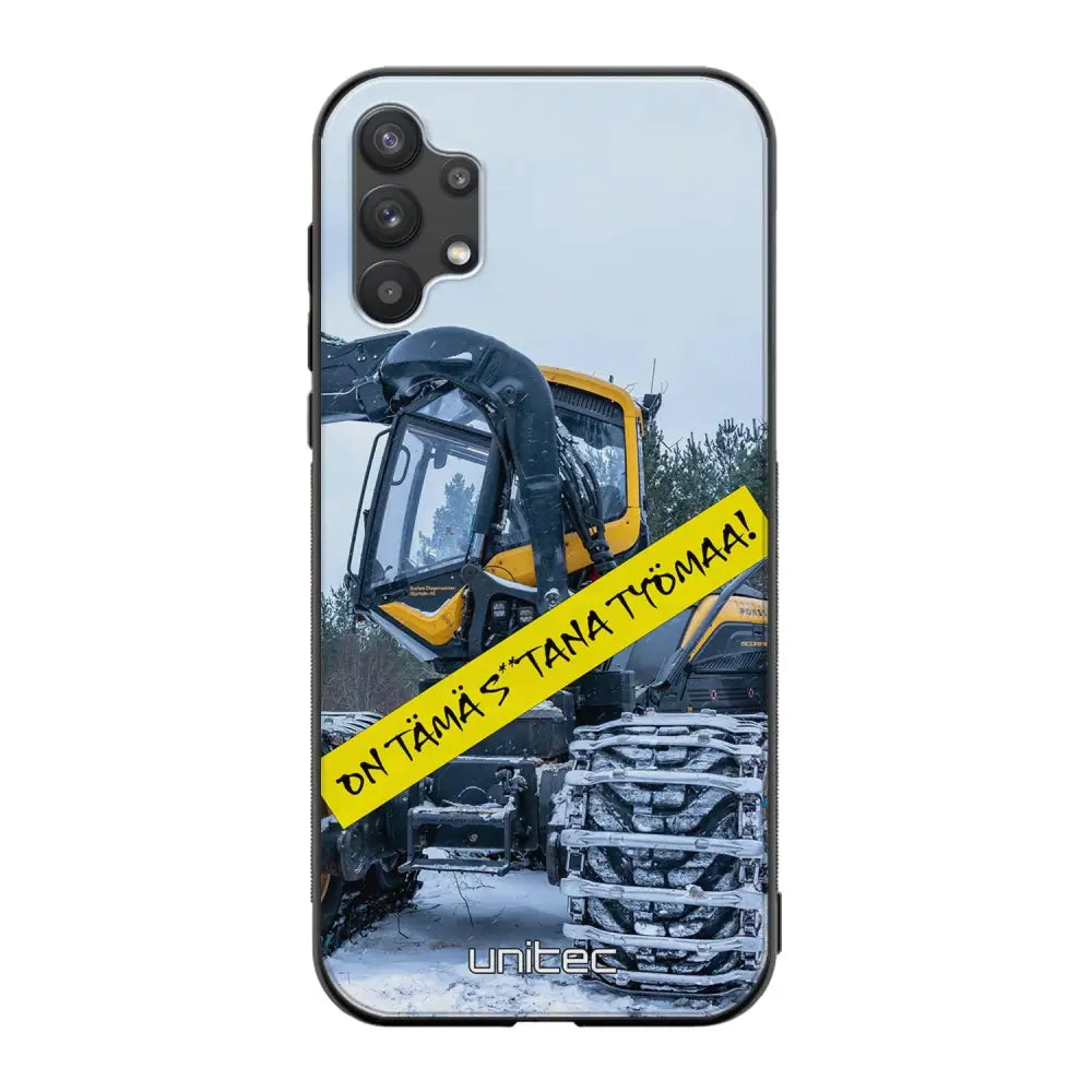 Samsung Galaxy A32 meemi suojakuoret - Työmaa - Ei