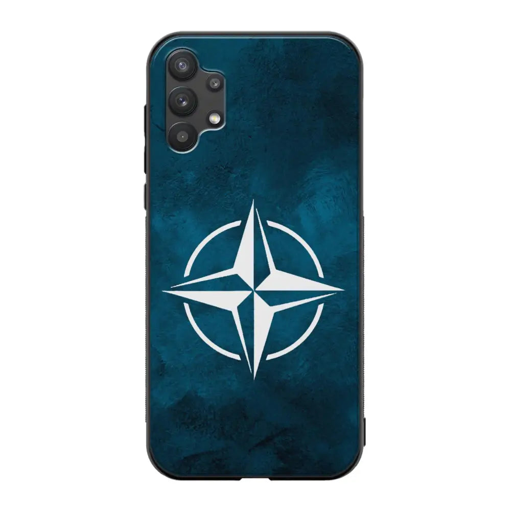 Samsung Galaxy A32 nato suojakuoret - Sininen - Ei