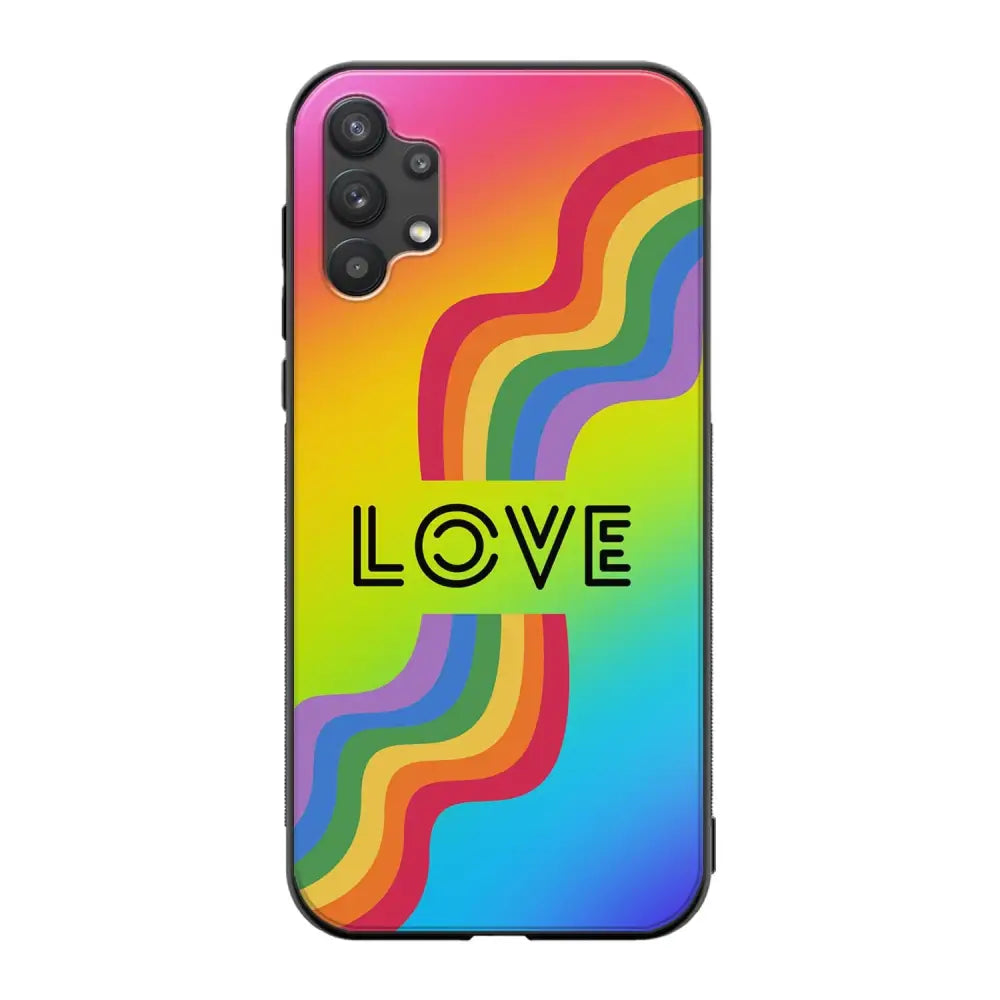 Samsung Galaxy A32 pride suojakuoret - Love - Ei
