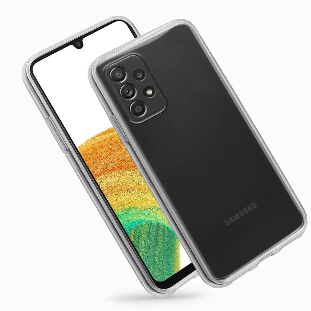 Samsung Galaxy A33 5G Silikonikuori - Läpinäkyvä