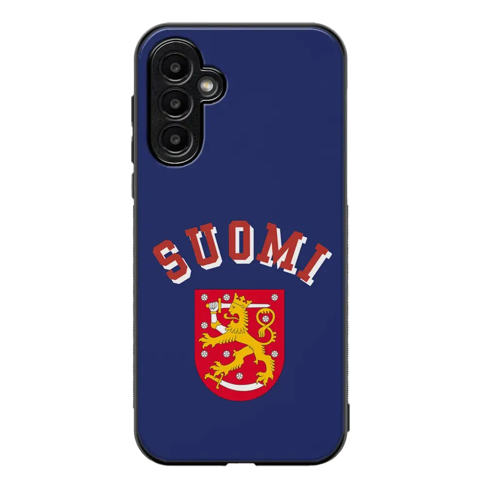 Samsung Galaxy A34 jääkiekko suojakuoret - Leijonat Suomi - Ei