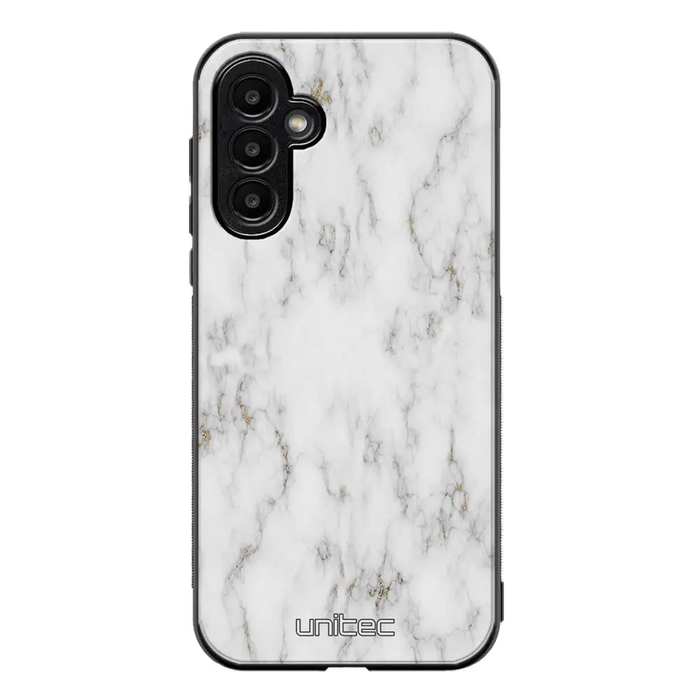 Samsung Galaxy A34 marmori suojakuoret - White Marble - Ei