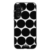 Samsung Galaxy A34 pallo suojakuoret - Musta Pallo - Ei