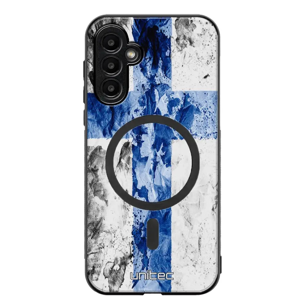 Samsung Galaxy A34 suojakuoret - Painted Finnish Flag