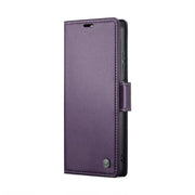 Samsung Galaxy A35 Lompakko suojakotelo RFID - Violetti - CaseMe