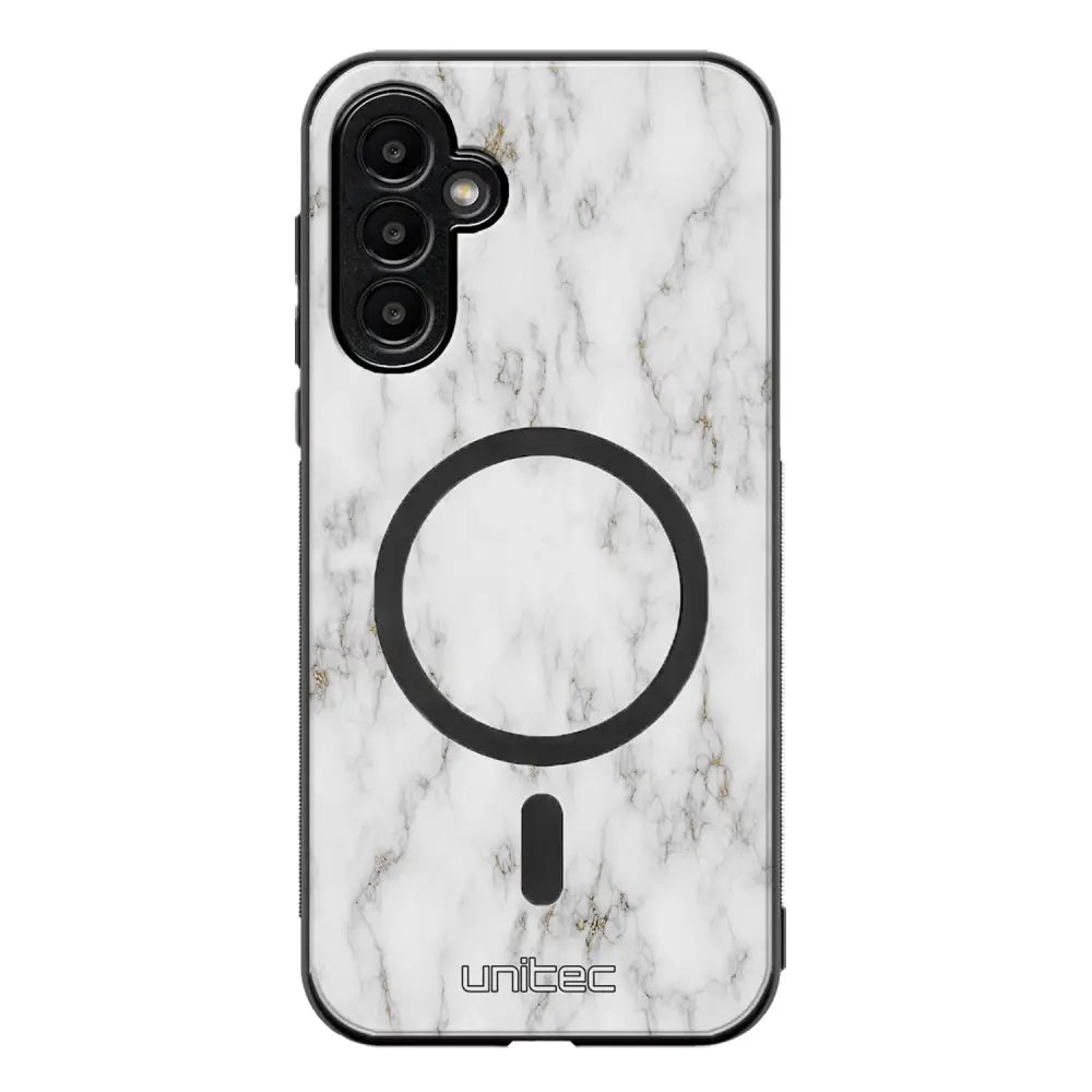 Samsung Galaxy A35 marmori suojakuoret - White Marble