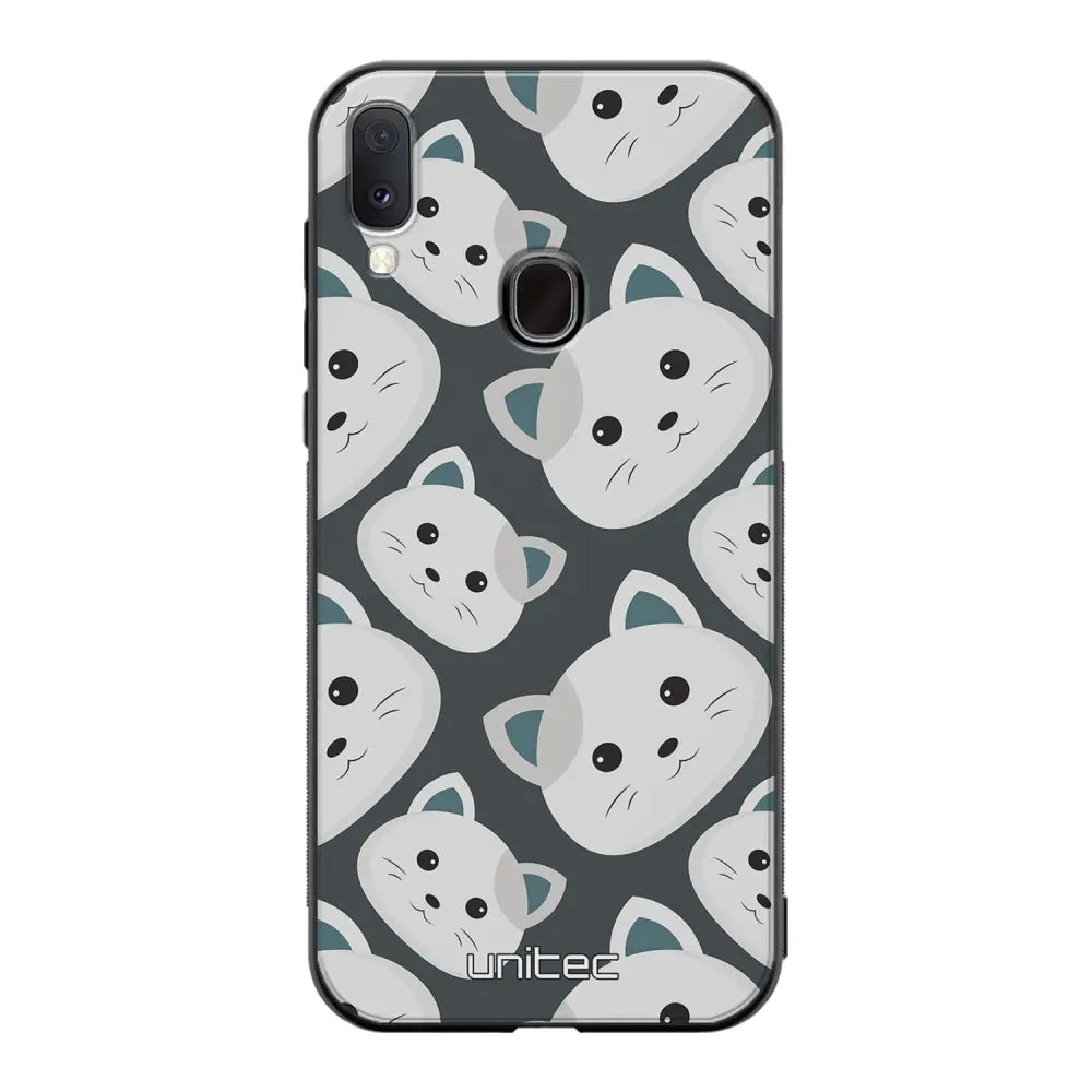 Samsung Galaxy A40 kissa suojakuoret - Kittens - Ei