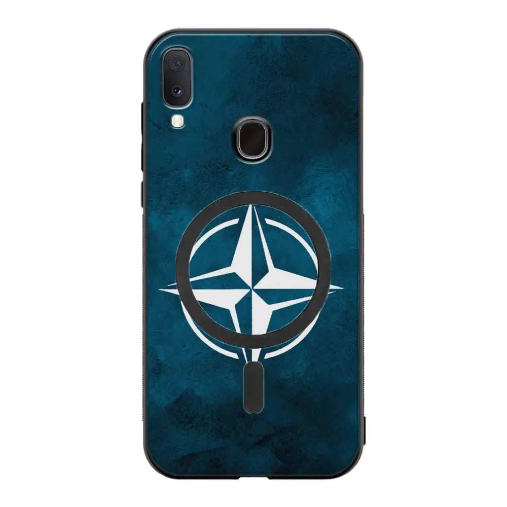 Samsung Galaxy A40 nato suojakuoret - Sininen