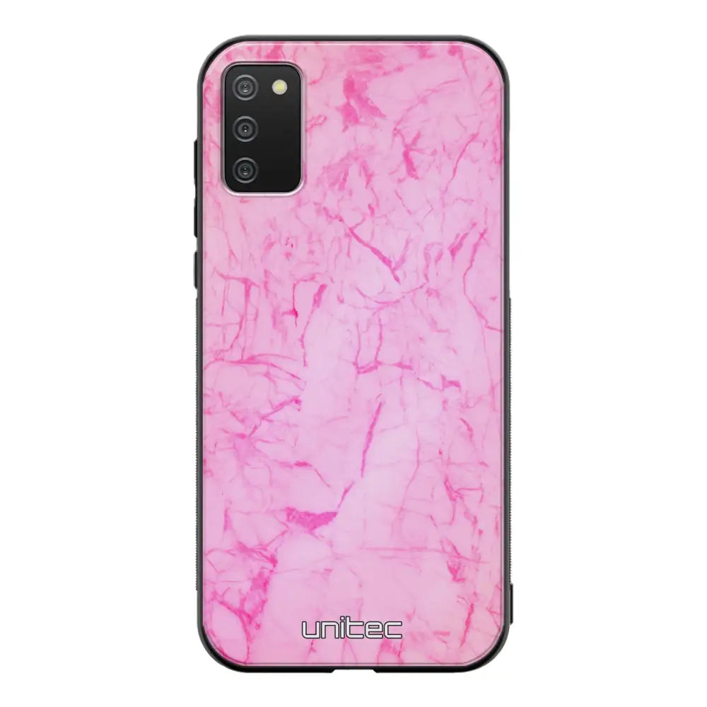 Samsung Galaxy A41 marmori suojakuoret - Light Pink Marble - Ei