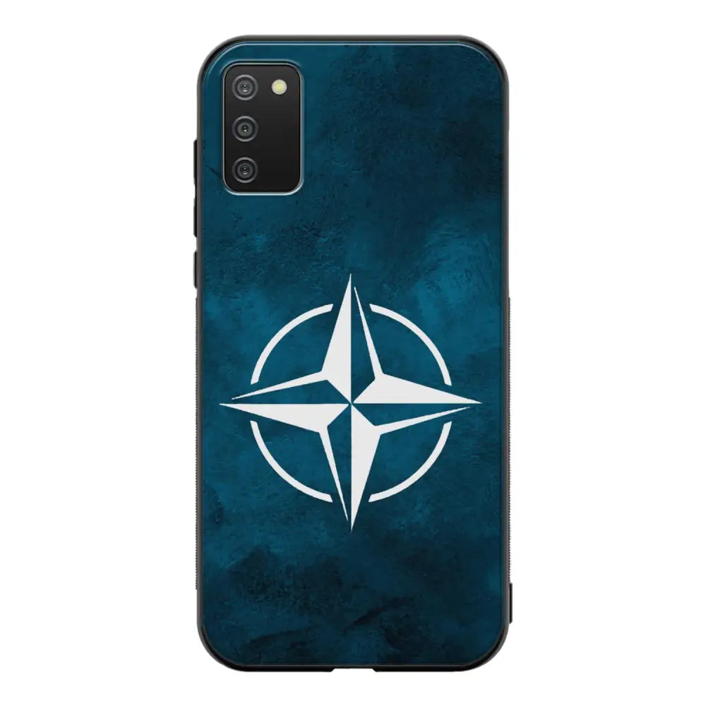 Samsung Galaxy A41 nato suojakuoret - Sininen - Ei